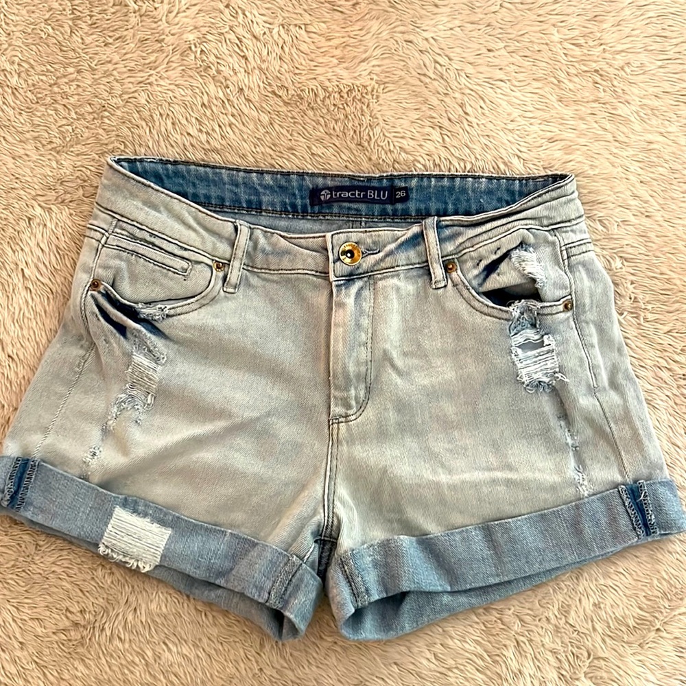 Tractr Blu denim shorts